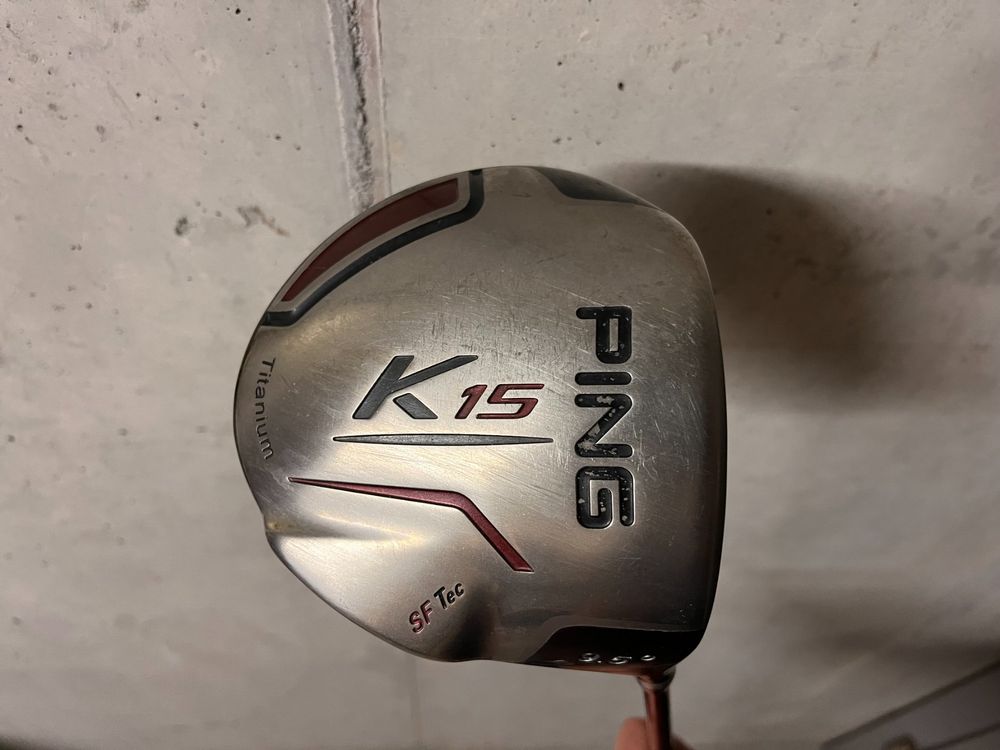 Golf Grad Driver Titanium PING K15 (SF Tec) 9,5° 3 Star (Gebraucht) in ...