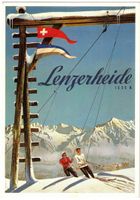 Lenzerheide - Skilift Plakat
