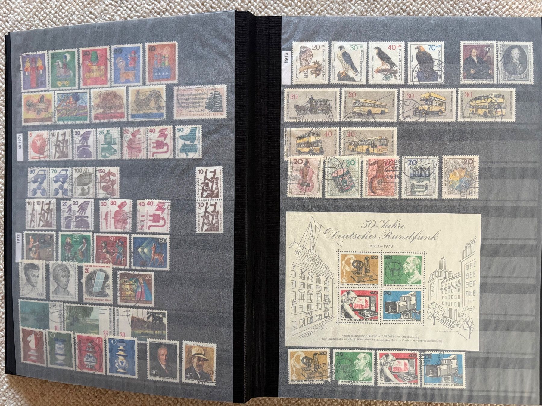 Alle Briefmarken: Album Briefmarken Berlin 1948-1990 – Gebraucht aus Steinmaur von Nicorutishauser 6