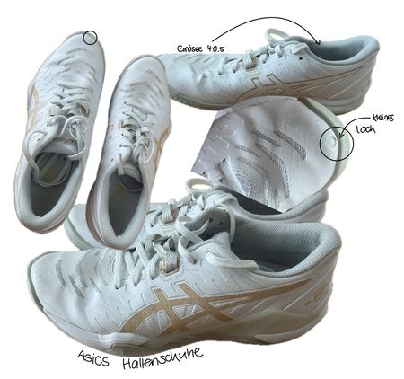 Asics Hallenschuhe, Grösse 40.5