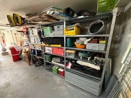 LISTA Schwerlastregal verzinkt 100×60×200 (5 Meter)