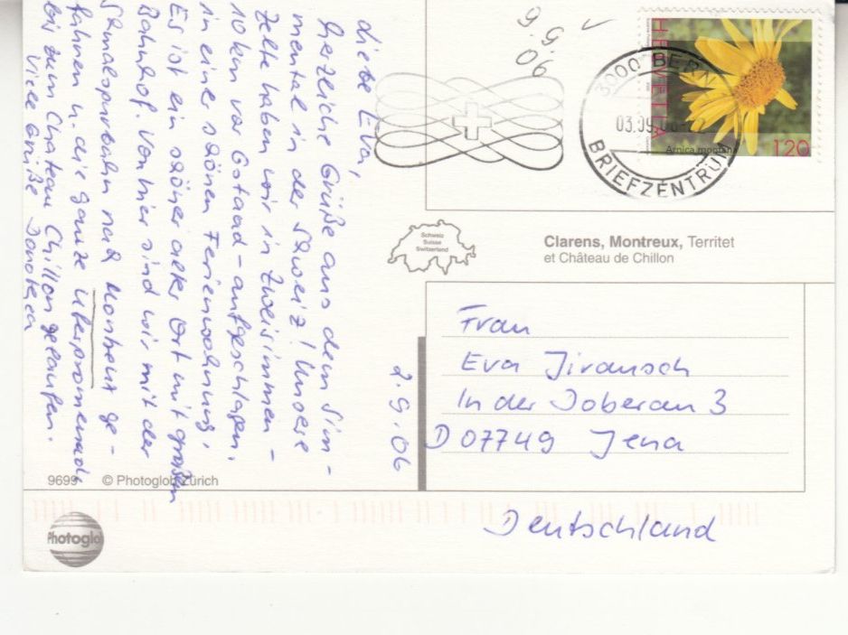 Cartoline postali: Chillon 2006 – Usato da Bürglen TG venduto da StampGraf 1