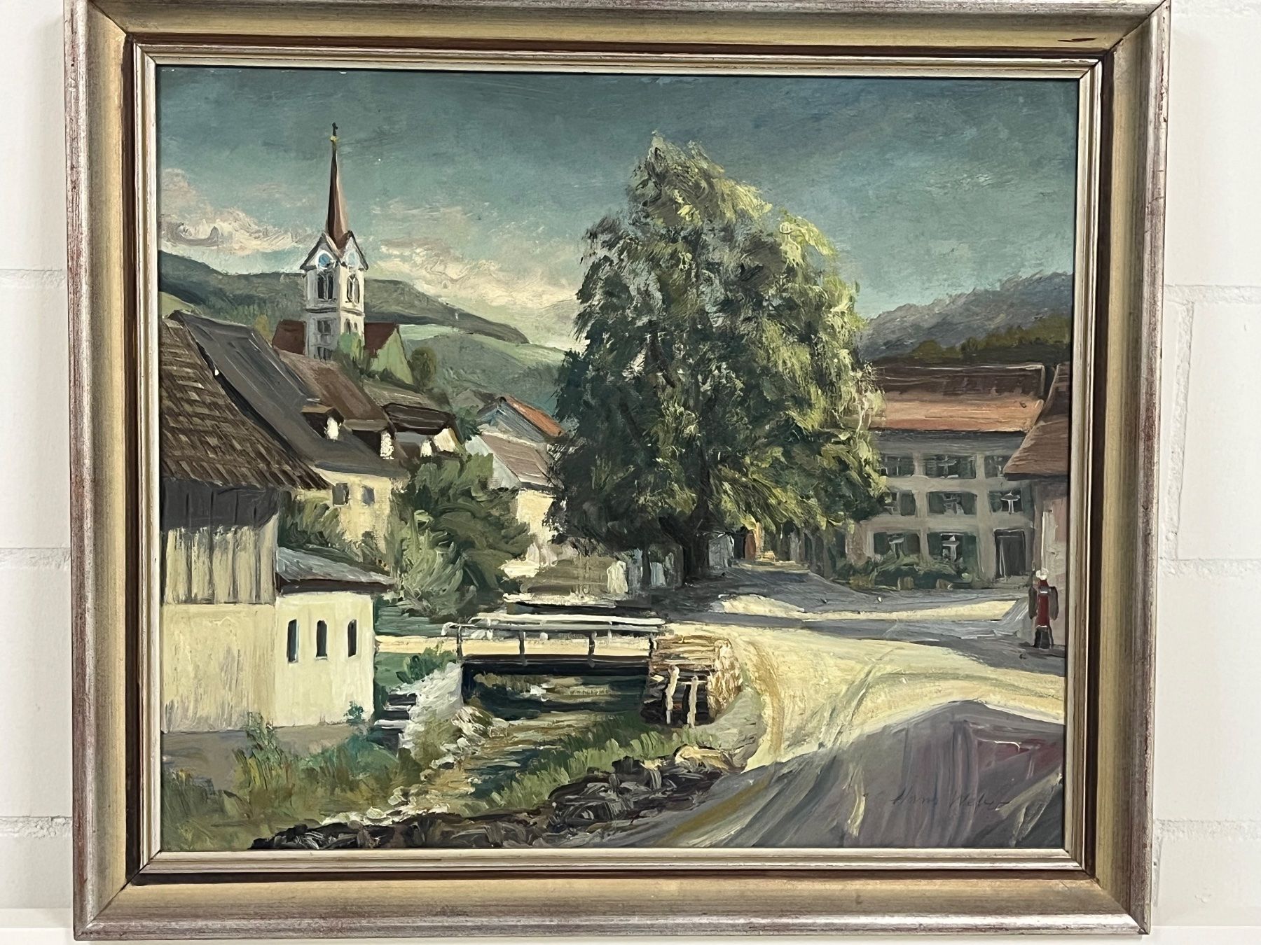 Dipinti: HANS WEBER Original ÖlGemälde – Usato da Basel venduto da PAUL_ART