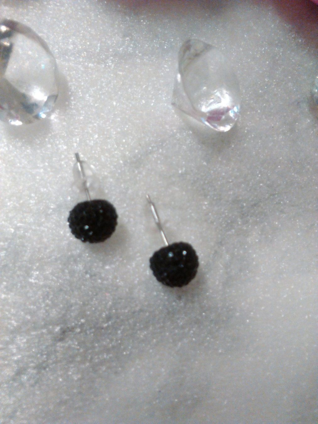 Boucles d'oreille: ohrringe mit echt kristall,schwarz – Neuf (Voir description) à Basel par bijoutrie_4 2