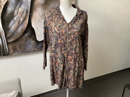 NILE Blusen Kleid gemustert mehrfarbig guter Zustand Gr. M