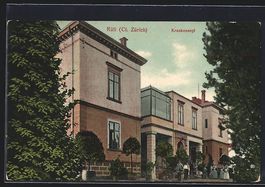Rüti /Ct. Zürich, Ansicht vom Krankena
