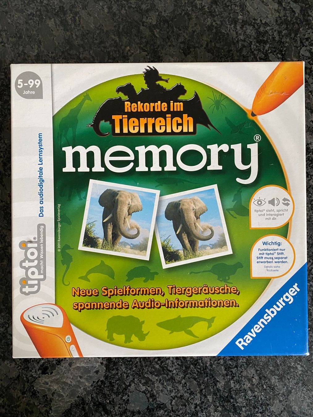 Ravensburger Giochi: Memory tiptoi – Usato da Theilingen venduto da Theilig1