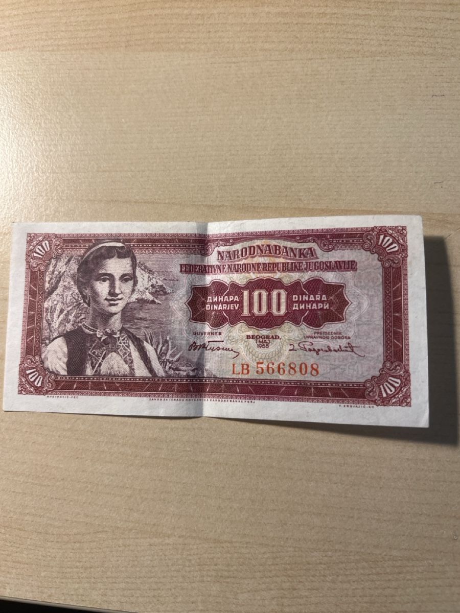 Banconote: 100 Dinar Schein – Usato da Ipsach venduto da Be44