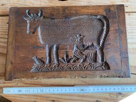 Altes Holzmodel für Gebäck
