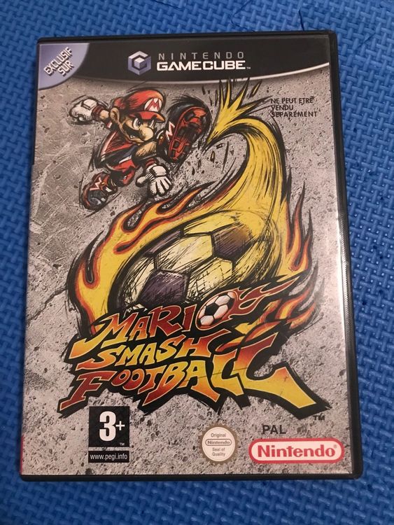 Boîte Vide Mario Smash Football GameCube Version FR - Sans Le Jeu