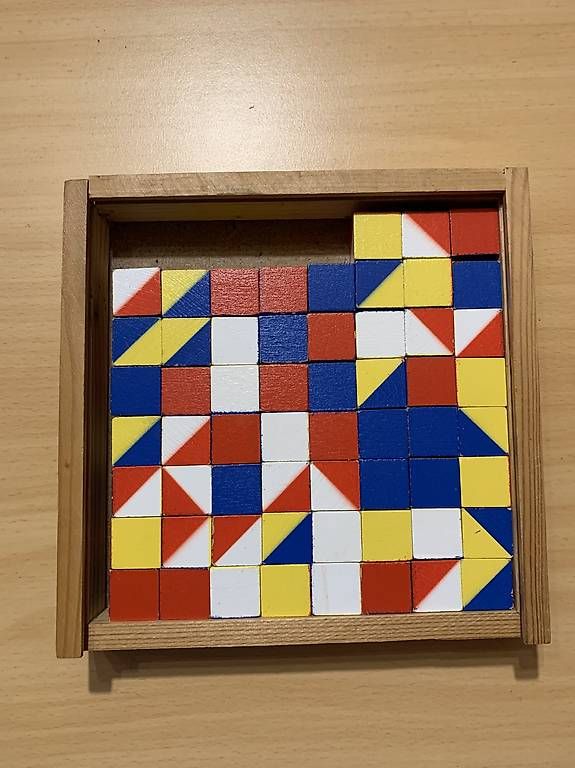 Jeux: Würfelmosaik und Hausbau – D'occasion à Zofingen par zofredam 2