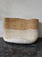 Bloomingville Jute Flechtkorb – natur / weiss