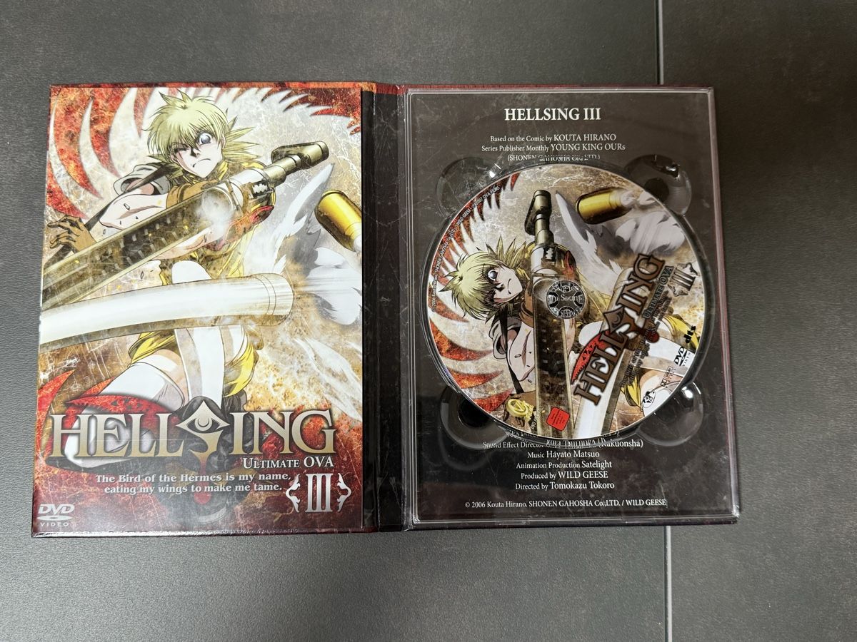 Alle DVDs: Hellsing Ultimate OVA DVDs – Limited Edition Anime – Gebraucht aus Wallbach von ale_db7t 3