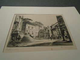 Bild Bellinzona, Ziegler, schwarz/weiss