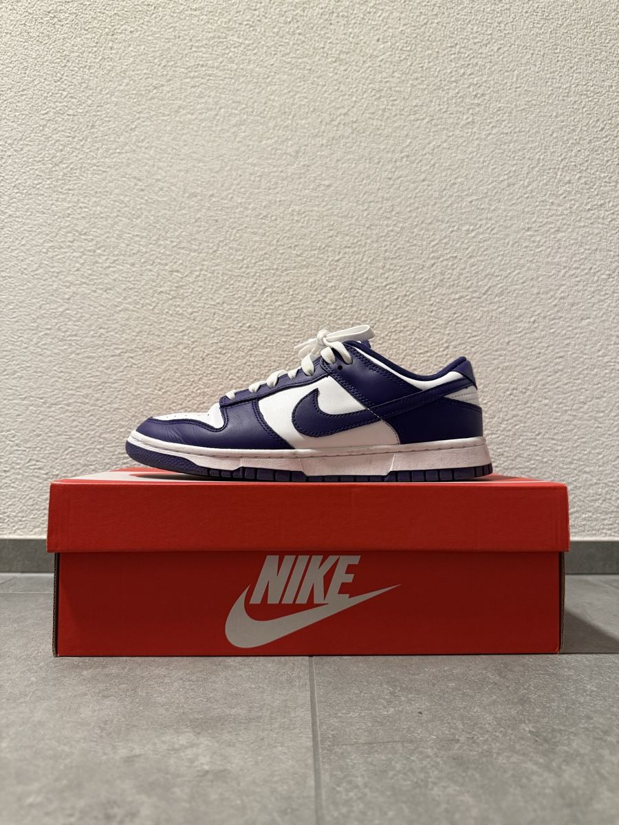 Nike Scarpe da uomo: Nike Dunk Low Retro White/Purple, Gr. 40.5 – Nuovo (secondo la descrizione) da Sarmenstorf venduto da Ravengod99 1