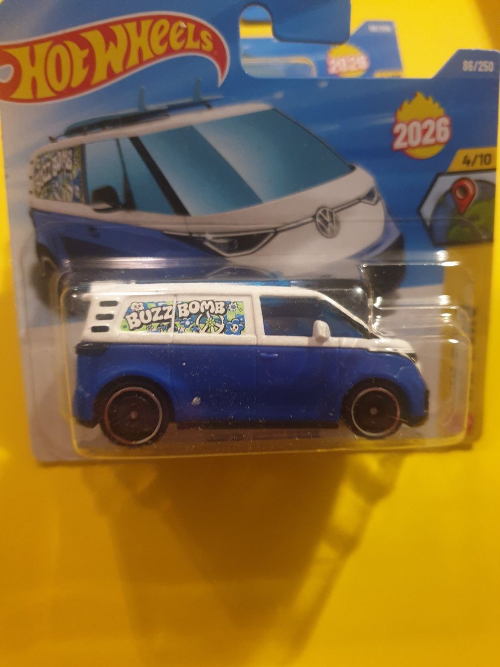 Hot Wheels Modellini d'auto: 2 x Hot Wheels VW ID. BUZZ BOMB – Nuovo e nell'imballaggio originale da Oftringen venduto da Rotor 7