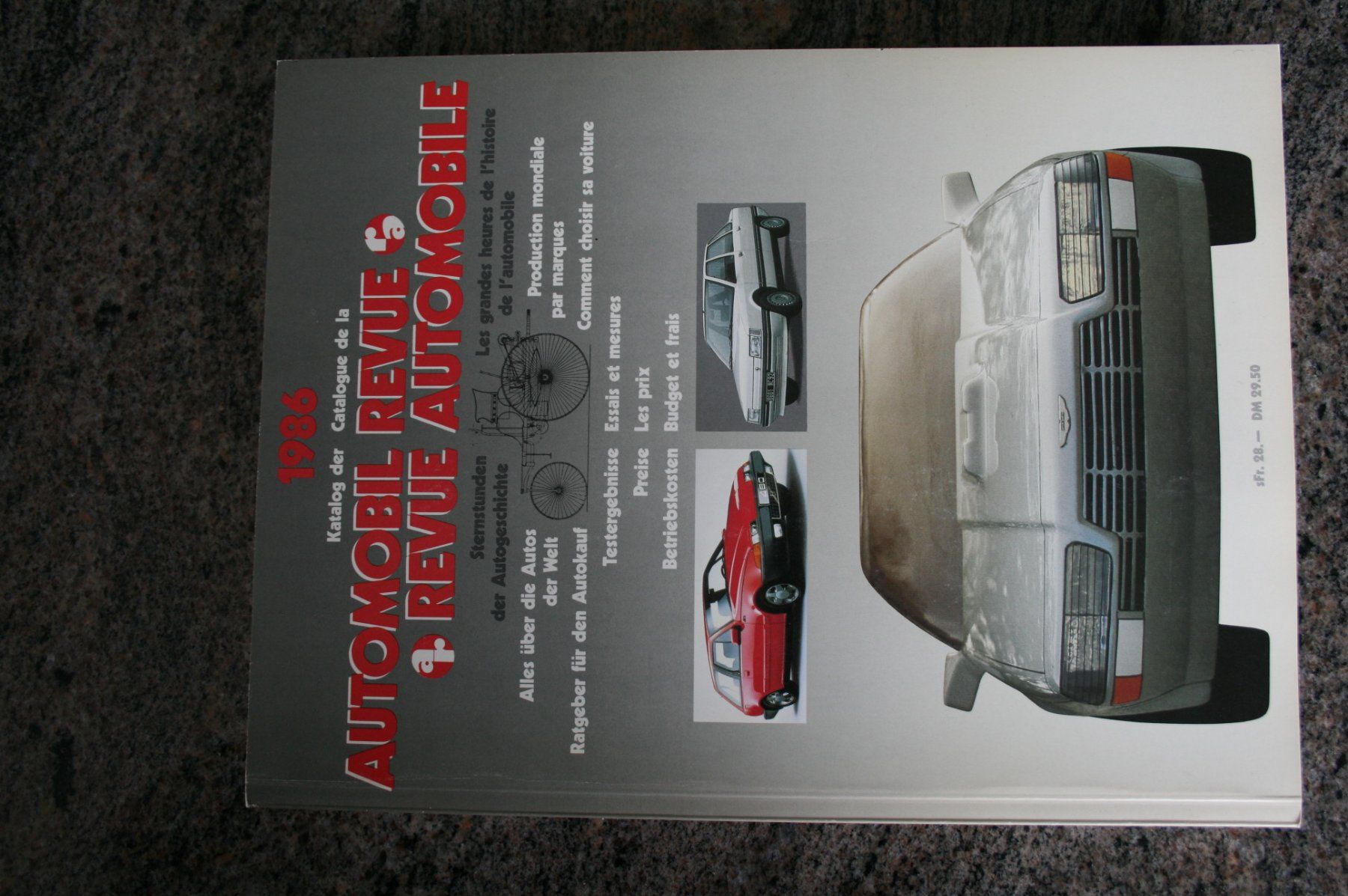 Zeitschriften & Magazine: AUTOMOBIL REVUE KATALOG 1986 – Gebraucht aus Wilen b. Wil von Rasti2