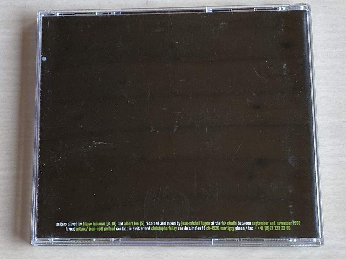 CD: Christophe Fellay - rythmus CD – Usato da Oberried Brienz venduto da Chyara 1