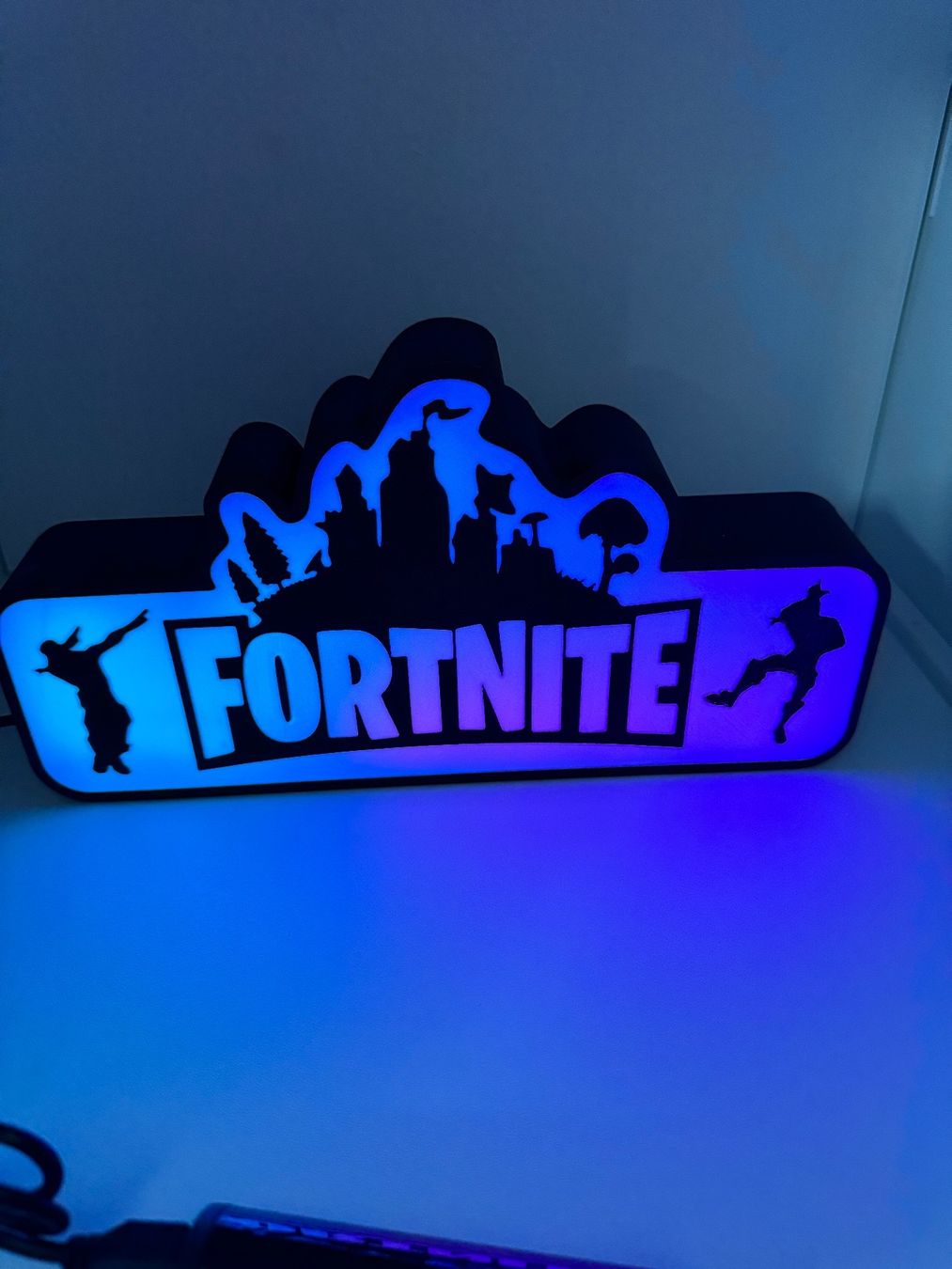 Lampen: Lightbox lumière led RGB Fortnite – Neu (gemäss Beschreibung) aus Vicques von PAMB3D 5