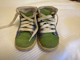 Richter Kinderschuhe grün blau Grösse 22 gebraucht