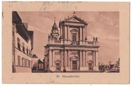 Alt-Solothurn, St. Ursuskirche, gelaufen 1912