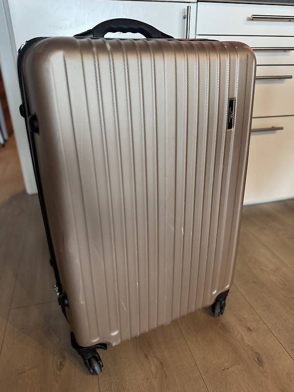 Valises de voyage: Grosser goldener Koffer – D'occasion à Cham par VStore 2