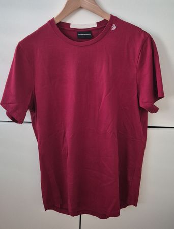 Emporio Armani T-Shirt Rot Grösse M guter Zustand