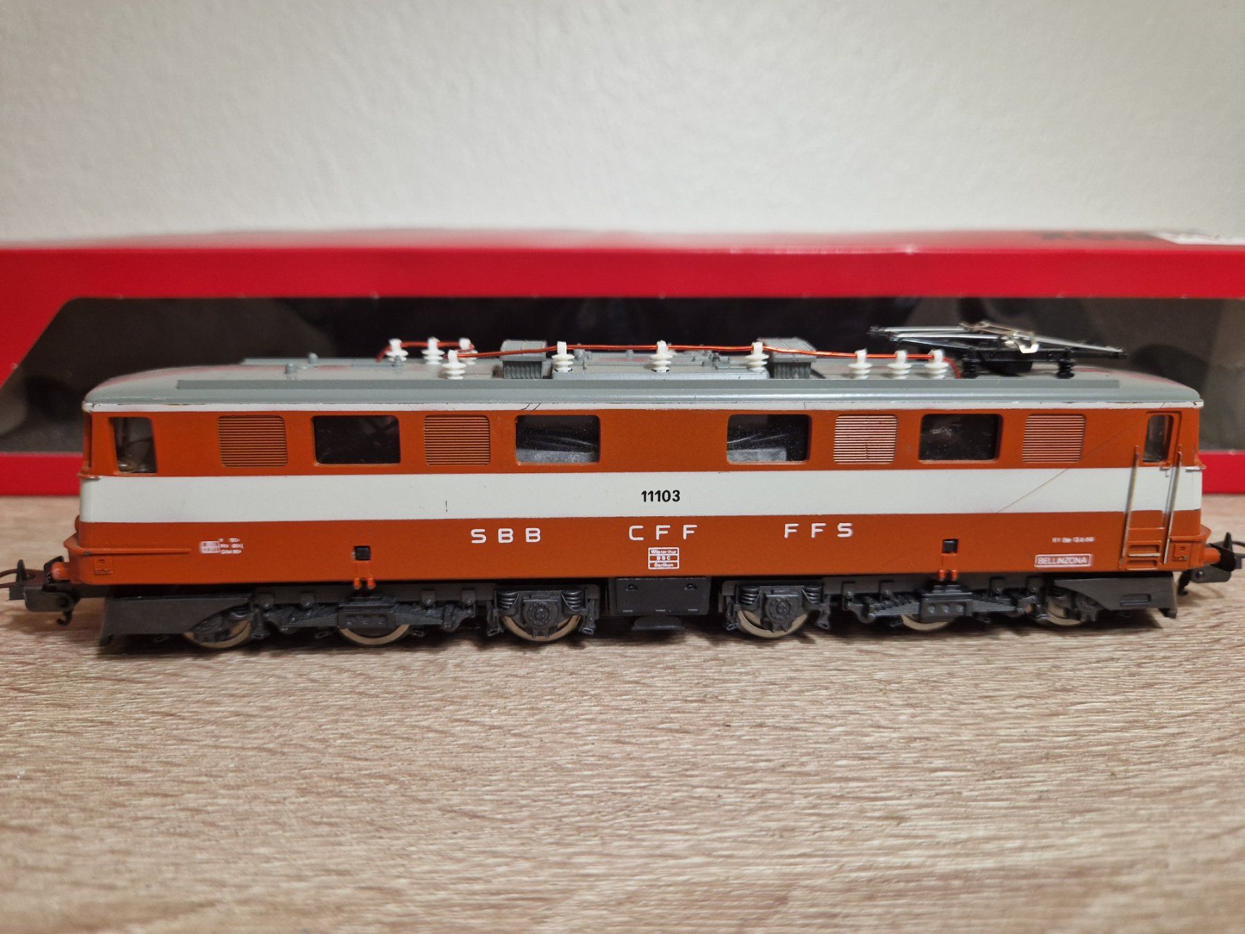 Lima Modellini di ferrovie: Lima E-Lok 11103 SBB H0 (4) – Usato da St-Aubin-Sauges venduto da tantome 1