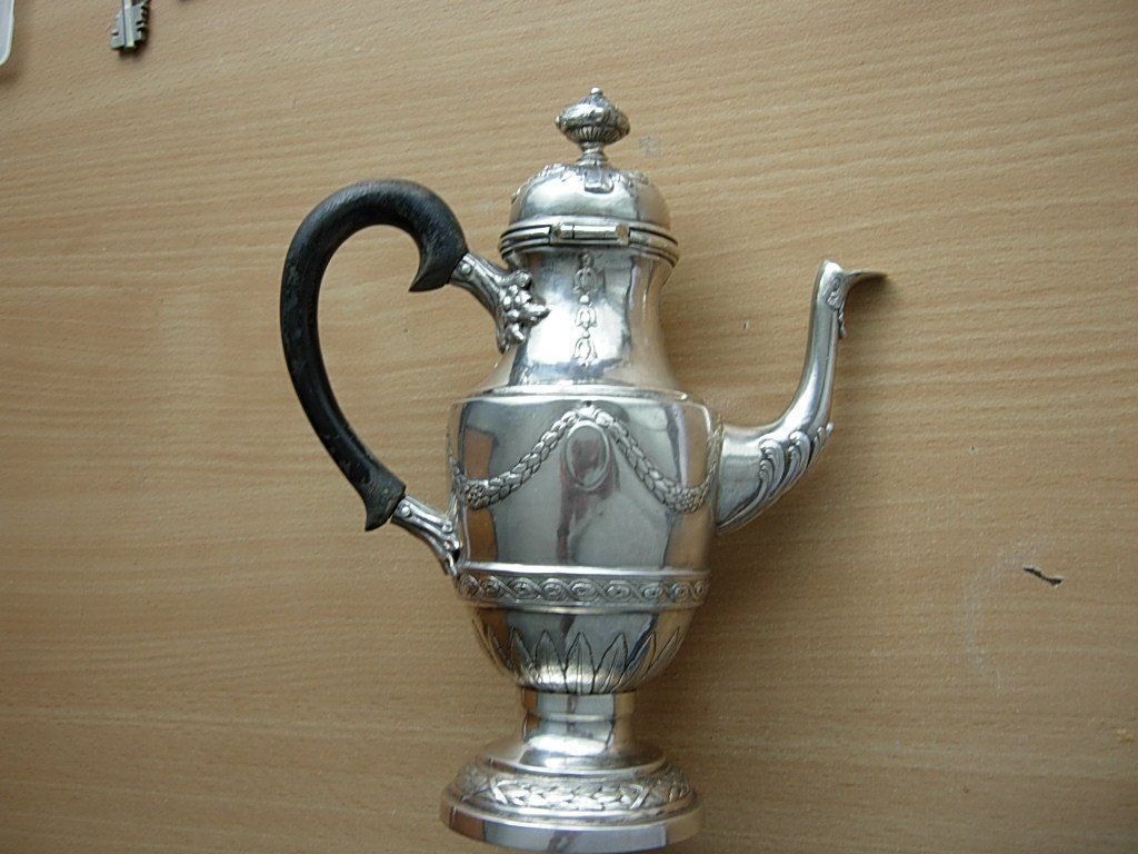 Caraffe: Kaffekanne-Augsburg 1783-Silber – Usato da Luzern venduto da Lucernauno 1