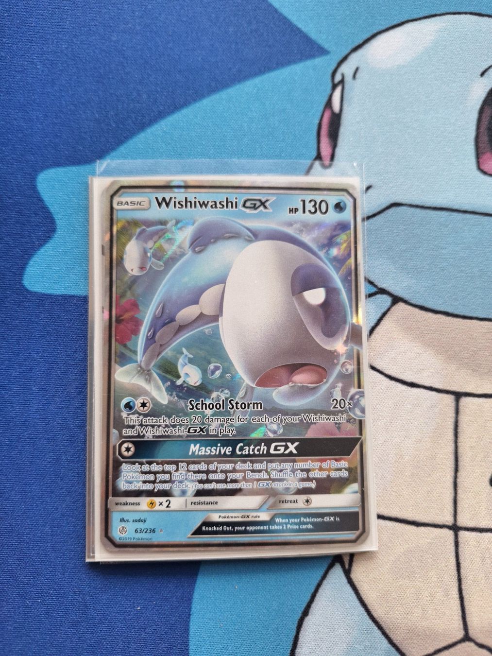 Pokémon Carte collezionabili: Wishiwashi GX – Usato da Altstätten SG venduto da GGsGameshop