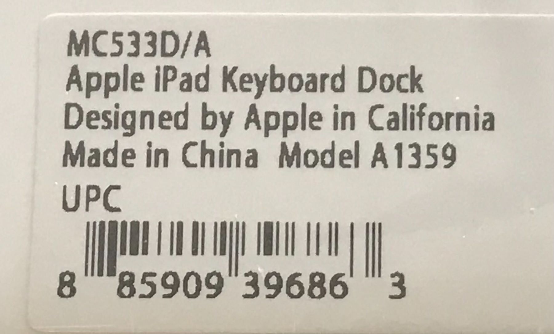 Apple Tastaturen: iPad Keyboard Dock – Neu und originalverpackt aus Oberwil BL von scorpio70 6