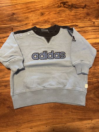 Adidas Pullover hellblau Kinder Grösse 74