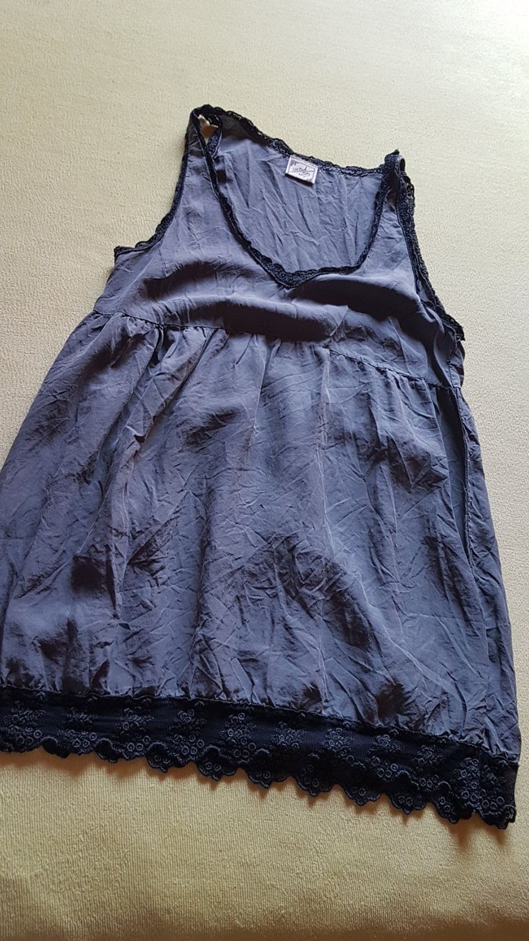 Tuniche: Haut - tunique fluide, dentelle, taille 34 marque H. Eich – Usato da Villiers venduto da san_jn5w 1