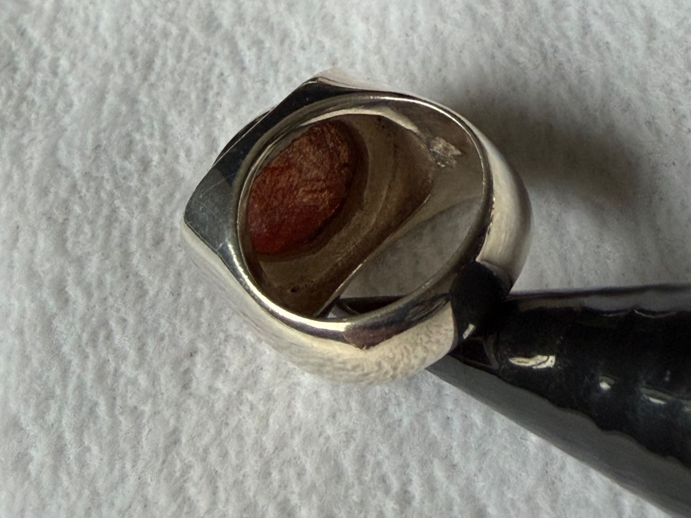 Anelli: SONNENSTEIN Cabochon Silber Ring !!! Grösse: 55 – Nuovo (secondo la descrizione) da Seftigen venduto da tigers12 3