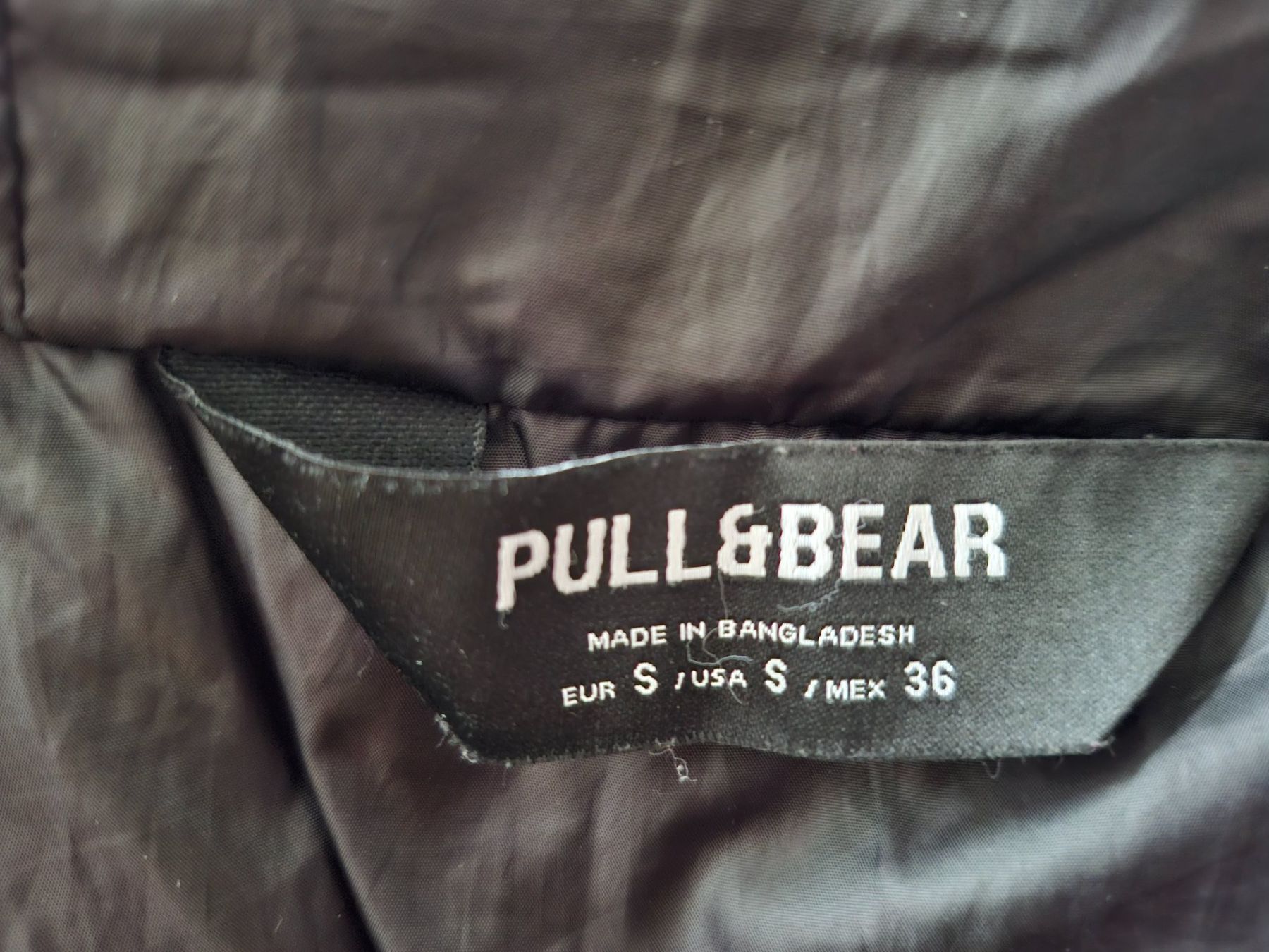 Pull&Bear Giacche: Doudoune Pull & Bear noire adolescent taille S – Usato da Echallens venduto da dianitas 3
