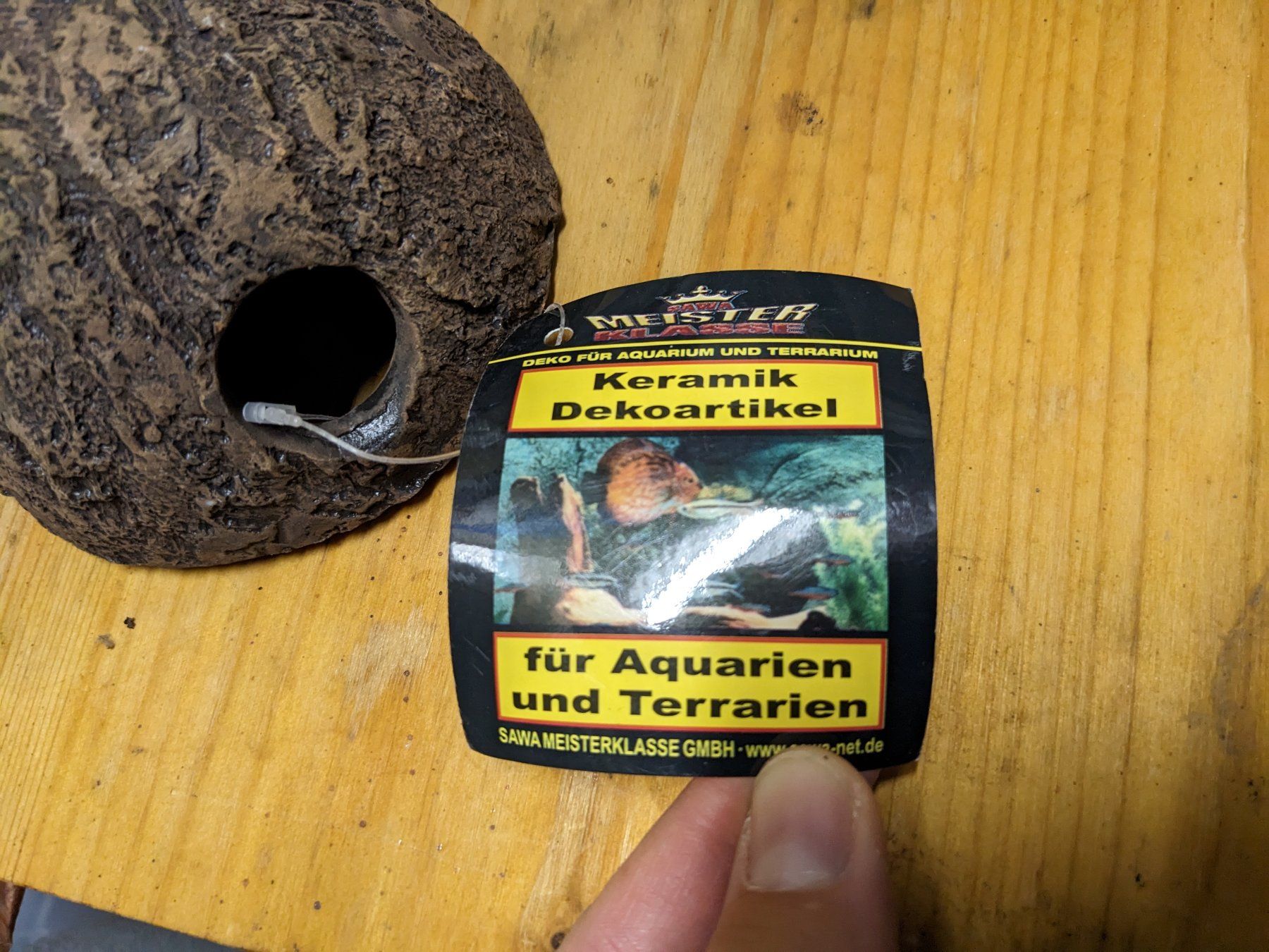 Alle Dekorationen: Terrarium Aquarium Höhle Keramik – Neu und originalverpackt aus Basel von labaffe01 3