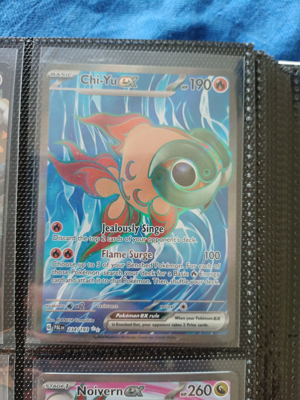 Pokémon Carte collezionabili: Chi-Yu ex Full Art – Usato da Altstätten SG venduto da GGsGameshop