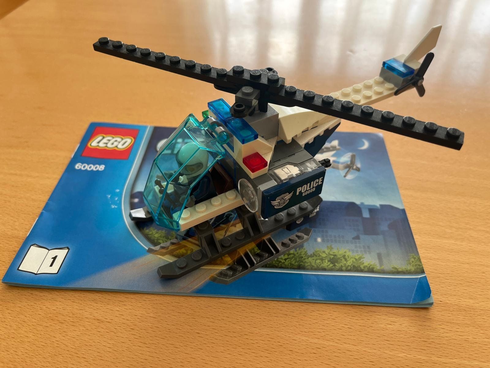 Lego Baukästen: LEGO City Polizei Helikopter 60008 – Gebraucht aus Reinach BL von Mirador