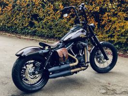 Harley Davidson Ledersitz Solo Vintage Style