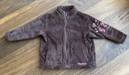 Faserpelz Fleece Jacke Degre7 braun 92 (2 Jahre)
