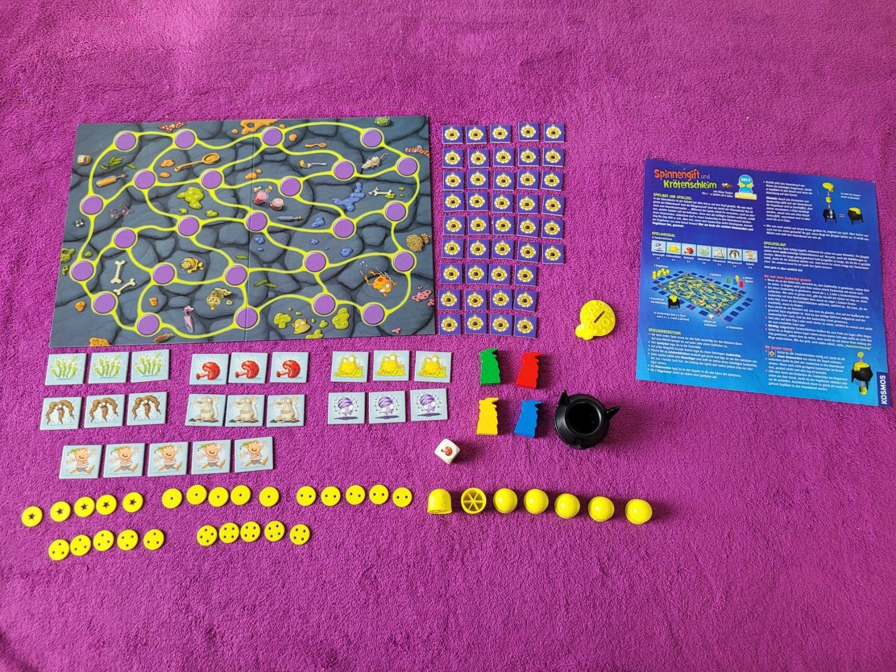 Kosmos Giochi: Kosmos Spiel - Spinnengift und Krötenschleim – Usato da Müllheim Dorf venduto da Seeeule01 7
