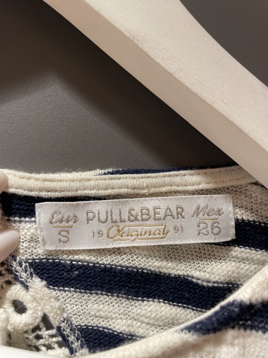 Pull&Bear Maglioni & Felpe: Blau-/weiss gestreifter Pullover von Pull&Bear, Gr. S – Nuovo (secondo la descrizione) da Arbon venduto da llaauraa 3