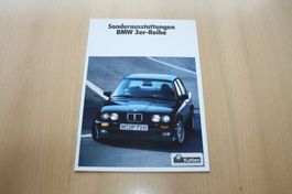 BMW 3er-Reihe: Sonderausstattungen (Prospekt) 2/1989