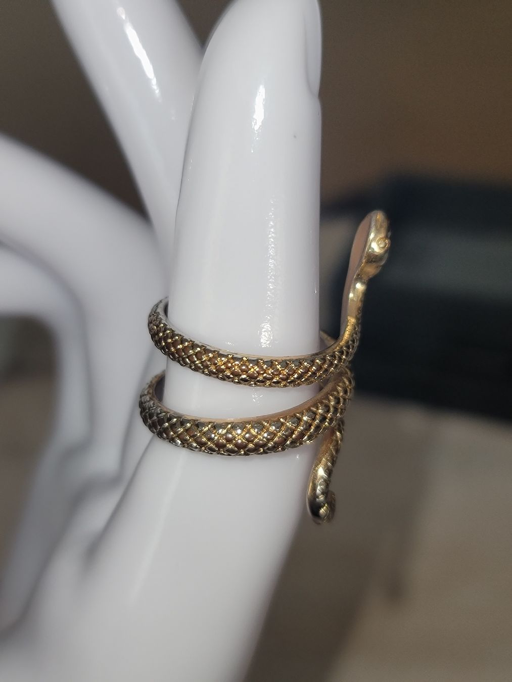 Anelli: Schlangenring, snake statementring, anello bello, slangedanz – Usato da Zollikerberg venduto da Nice_Name 2