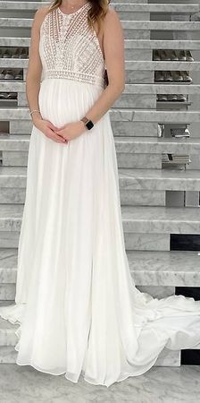 Umstands- Brautkleid Grösse 38