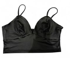 Crop Top schwarz  