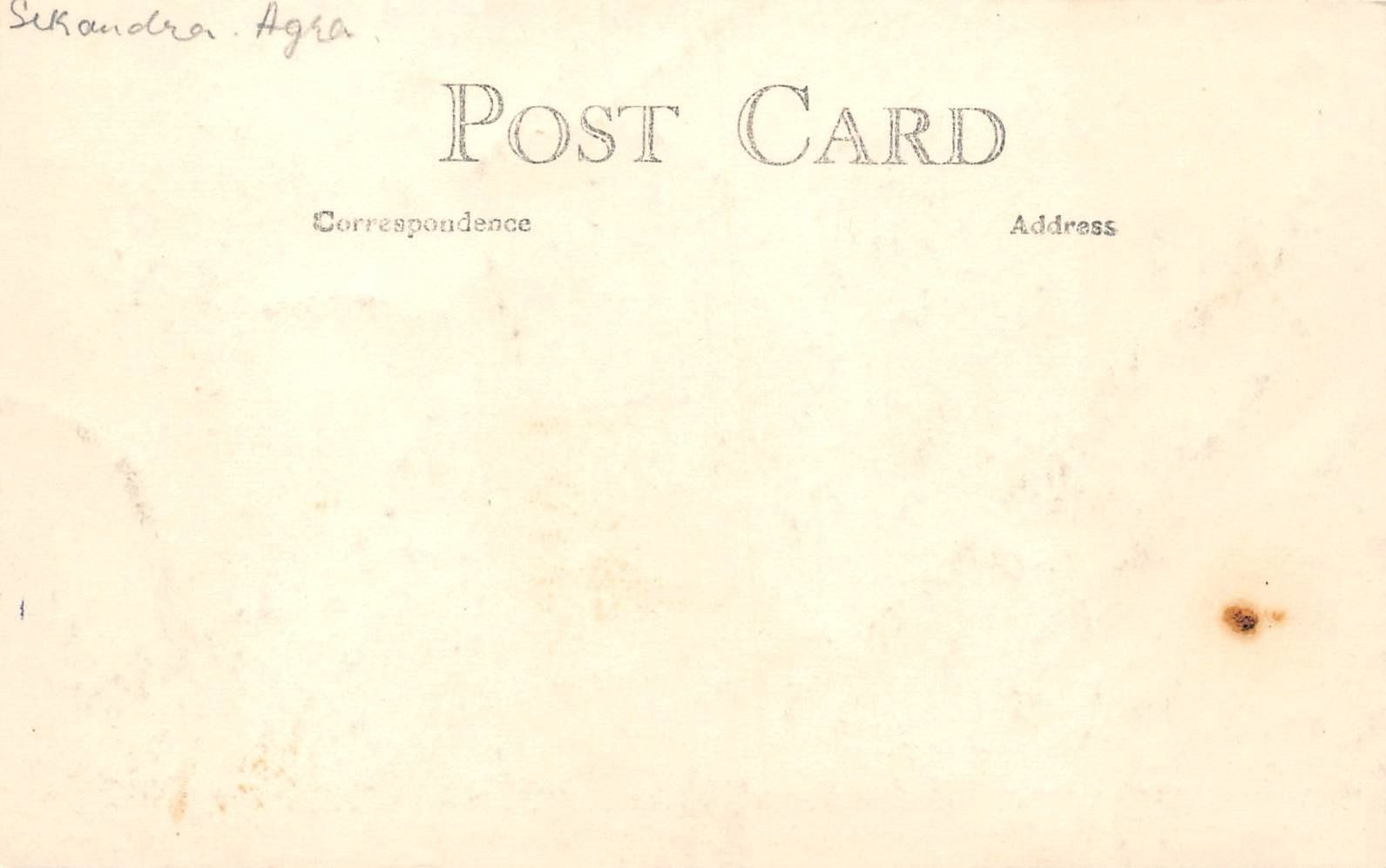 Cartoline postali: 3x Agra, Akbar's Tomb, Sikandra – Usato da Ottikon b.Kemptth. venduto da Neptun1974 3