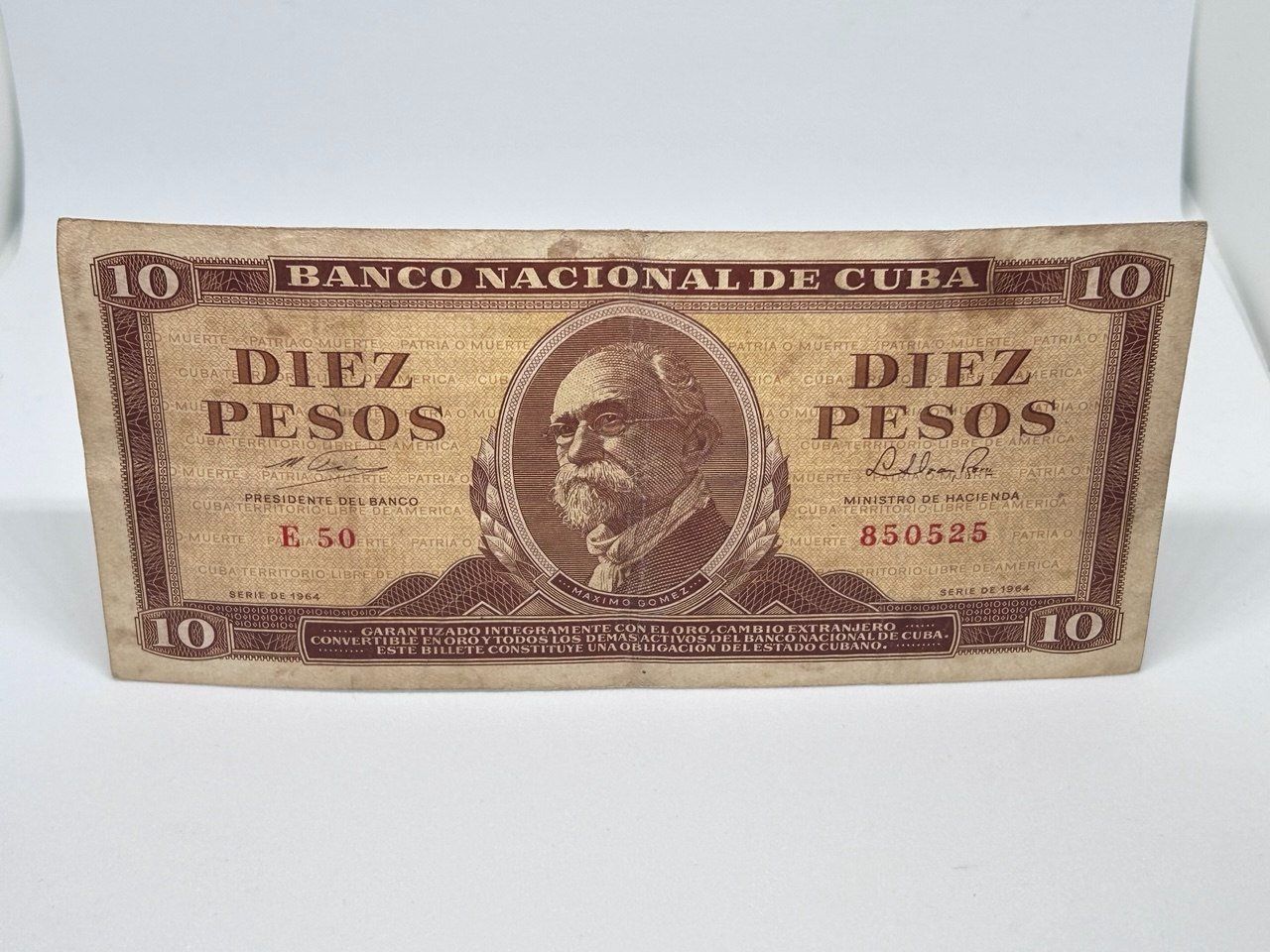 Banconote: 10 Pesos 1964 – Usato da Giubiasco venduto da LorisVale