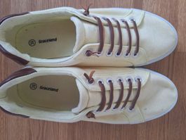 gelbe Sommerschuhe