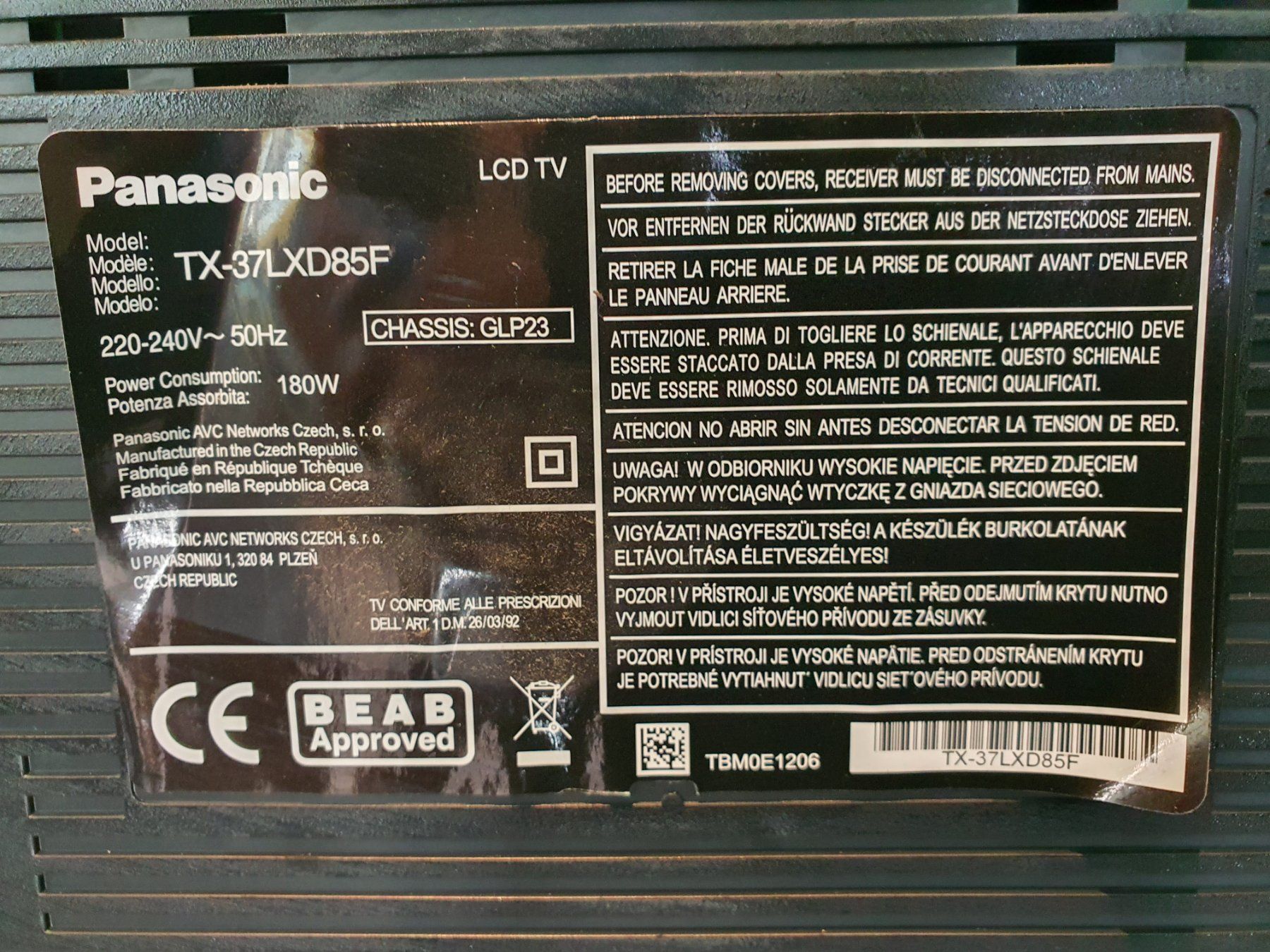 Panasonic Sistemi audio & multimediali: Music und TV anlage mit Boxen – Usato da Erstfeld venduto da Gina033 3